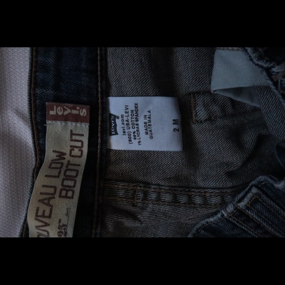 LEVIS NOUVEAU LOW BOOT CUT 525 - Picture 2 of 4